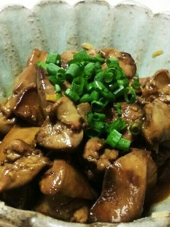 鶏レバーの甘辛煮-レシピのメイン写真