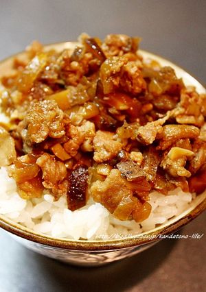 氷こんにゃくdeルーローハン-レシピのメイン写真
