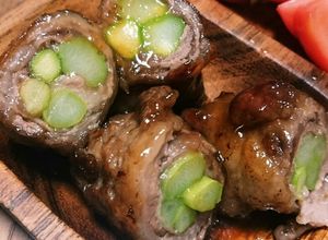 アスパラ牛肉巻き♪照り焼きしょうが風味！-レシピのメイン写真