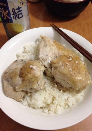 鶏むね肉のステーキ-レシピのメイン写真