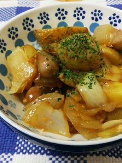 フライドポテト~ガリバタ醤油炒め~-レシピのメイン写真