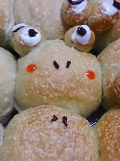 カエルのちぎりパン!-レシピのメイン写真