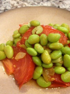 トマトと枝豆のスピード炒め-レシピのメイン写真