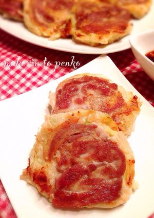 ダイエット＊カリッふわ！豆腐のもやし焼き-レシピのメイン写真