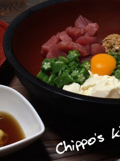ネバネバとろろん! 夏のスタミナ丼-レシピのメイン写真