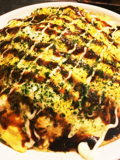 ふわふわたまごの大皿とん平焼き-レシピのメイン写真