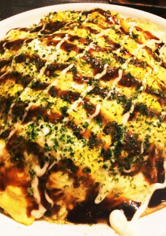 ふわふわたまごの大皿とん平焼き-レシピのメイン写真