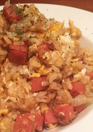【簡単】スパムチャーハン-レシピのメイン写真