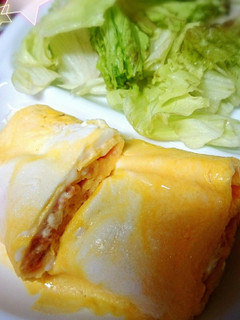超簡単1品時短料理!鮭マヨの厚焼き玉子-レシピのメイン写真