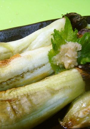 なすの丸ごと一本焼き～♪-レシピのメイン写真