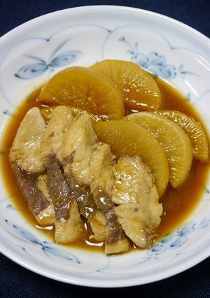 レンジで簡単！ぶり大根　ゆず味噌風味-レシピのメイン写真