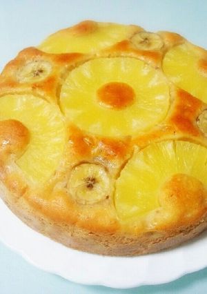 ✲パイナップルと胡桃のケーキ✲-レシピのメイン写真
