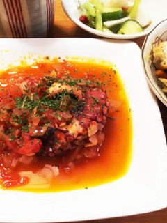 保温鍋で、柔らかタコのトマト煮-レシピのメイン写真