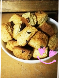 チョコバナナスコーン♡-レシピのメイン写真