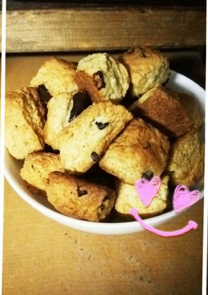 チョコバナナスコーン♡-レシピのメイン写真