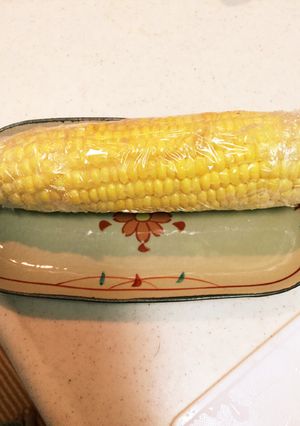 茹でないレンジで3分とうもろこし-レシピのメイン写真