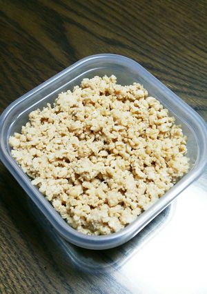 ご飯にぴったり鶏そぼろ～調味料簡単に～-レシピのメイン写真