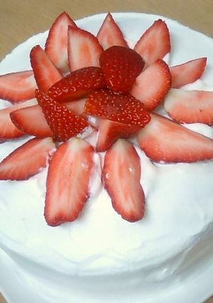 いちごショートケーキ-レシピのメイン写真