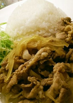 簡単！柔らか～な豚肉のしょうが焼き☆-レシピのメイン写真