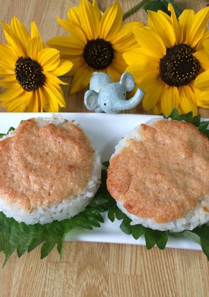 明太マヨ焼きおにぎり♬-レシピのメイン写真