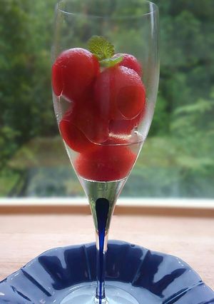 冷凍プチトマトのマチェドニア-レシピのメイン写真