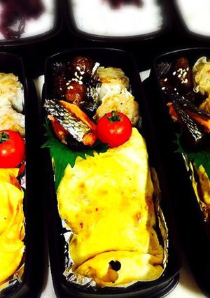 お弁当に(o^^o)焼き肉オムレツ-レシピのメイン写真