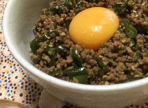 簡単節約☆ピーマンと豚ひき肉のそぼろ丼-レシピのメイン写真