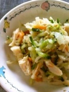ササミと切干大根の酢の物♪-レシピのメイン写真