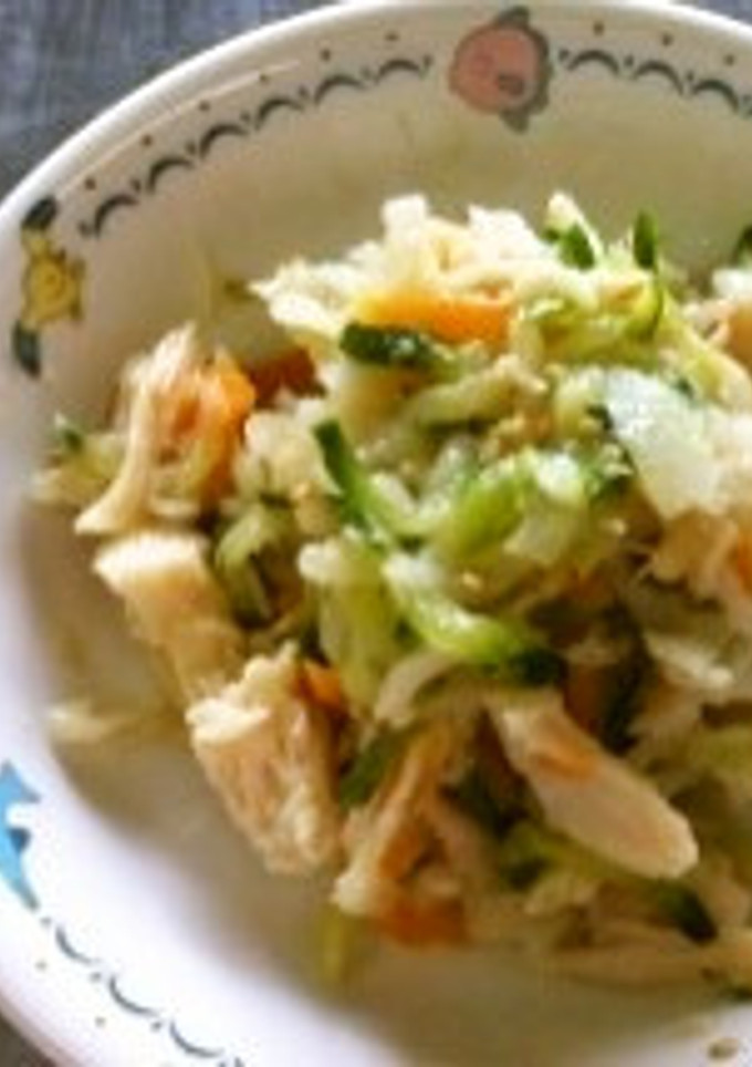 ササミと切干大根の酢の物♪-レシピのメイン写真