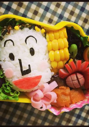 キャラ弁♡しょくぱんまん-レシピのメイン写真