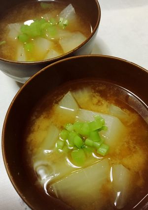 いつもよりちょっとおいしい大根のみそ汁-レシピのメイン写真