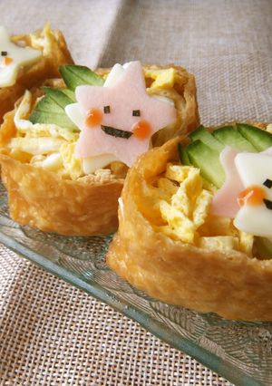 流れ星☆彡 七夕そうめん★いなり寿司♪-レシピのメイン写真