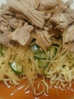 豚肉と新生姜の冷やし中華-レシピのメイン写真