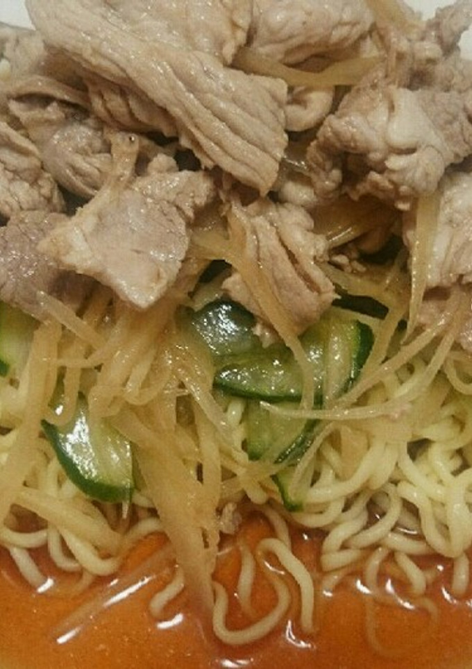 豚肉と新生姜の冷やし中華-レシピのメイン写真