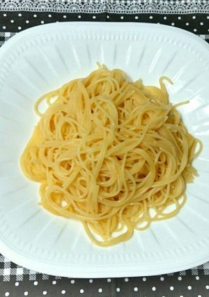 レンジで簡単❗スパゲッティ-レシピのメイン写真