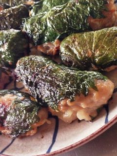 鶏ひき肉のしそ巻き-レシピのメイン写真