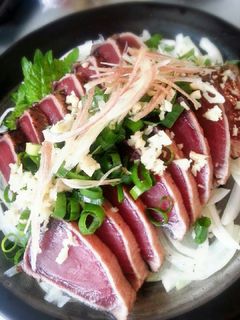 薬味たっぷり♡うちの鰹のたたき♡-レシピのメイン写真