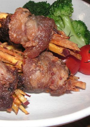 大葉にんにく醤油ｄeさつま芋の豚肉巻き-レシピのメイン写真