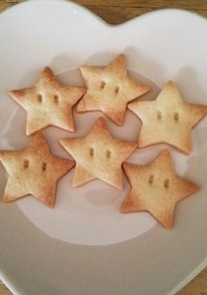 *簡単☆マリオのスタークッキー*-レシピのメイン写真