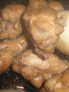 かんたん 鶏手羽とゆで卵の甘辛煮-レシピのメイン写真