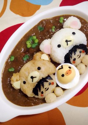 リラックマ コリラックマ キャラカレー-レシピのメイン写真