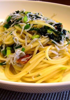 簡単！しらすと海苔と大葉のパスタ-レシピのメイン写真