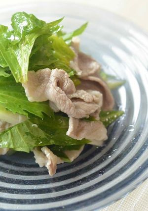 セロリとゆで豚肉の白ワインビネガー和え-レシピのメイン写真