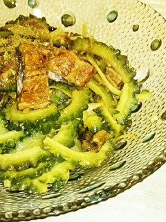 鰻のゴーヤ チャンプルー♪-レシピのメイン写真