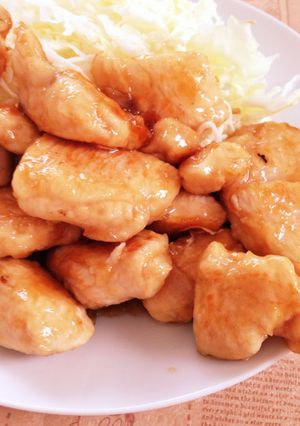 柔らかさっぱり鶏胸肉の炒め煮-レシピのメイン写真