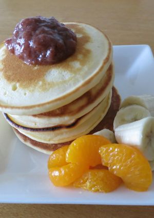 米粉のホットケーキ-レシピのメイン写真