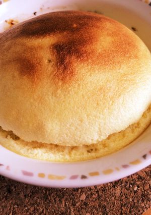 ふわふわ バナナ☆スフレ 朝食 おやつに-レシピのメイン写真