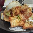 お揚げと野菜のバタケチャいため