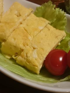 フワフワ♪お店のだし巻き玉子(^O^)-レシピのメイン写真