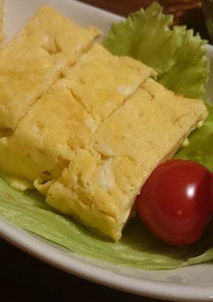 フワフワ♪お店のだし巻き玉子(^O^)-レシピのメイン写真